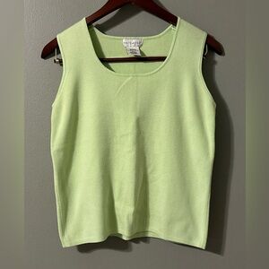 White Stag Women's Light Green Tank Top